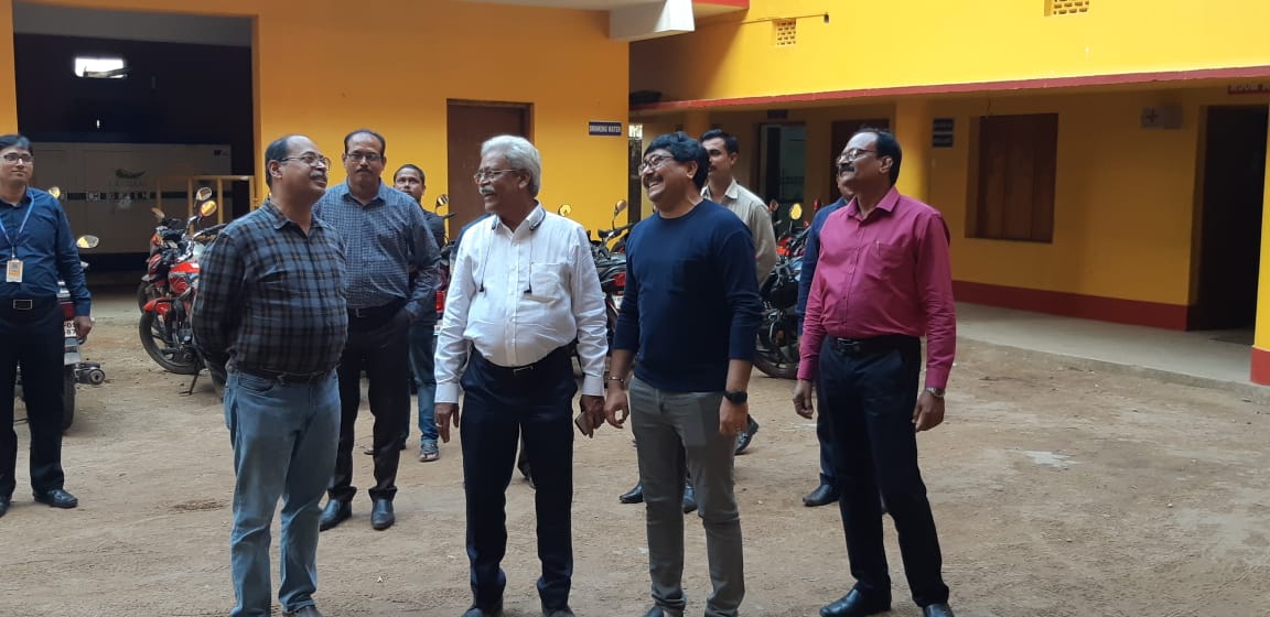 SENIOR DIRECTOR CII WITH CHAIRMAN SIR IN ASMACS ITI DURING VISIT